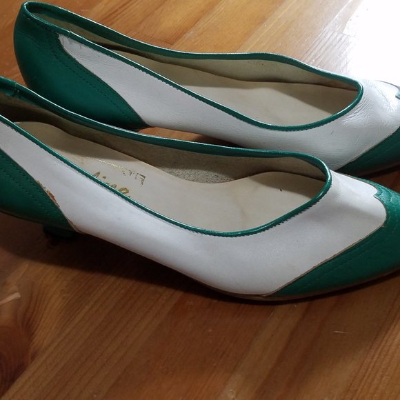 Low heels Pumps Caroline. Vintage . - Picture 3 of 8